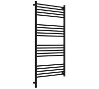 Полотенцесушитель электрический Сунержа Богема 3.1 прямая 600x1200 мм левый черный матовый 31-6004-1260