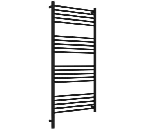 Полотенцесушитель электрический Сунержа Богема 3.1 прямая 600x1200 мм левый черный матовый 31-6004-1260
