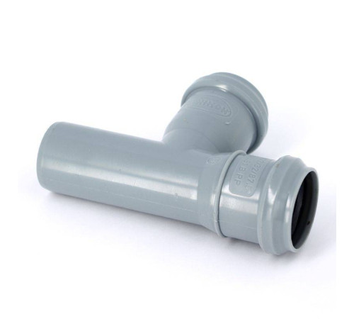 Тройник канализационный Sinikon Стандарт 32x32 мм 87° 508005.R