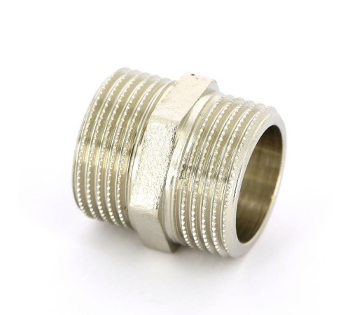 Ниппель резьбовой Tiemme 1/2 НН никелированный 1500036