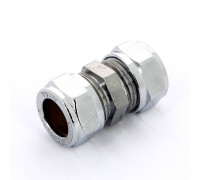 Муфта обжимная Tiemme хромированная 15х15 мм 1130021