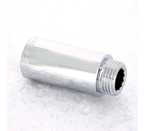 Удлинитель хромированный Tiemme 1/2 x 50 мм НВ 1500052