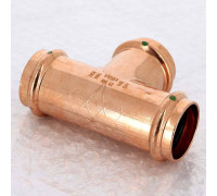 Тройник пресс медный Viega Profipress 42 мм 291990
