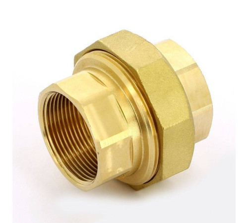 Разъемное соединение ВВ Viega 1 1/2 коническое уплотнение бронза 446970