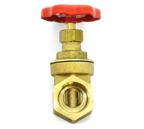 Задвижка клиновидная латунная Uni-Fitt 3/4 ВВ PN20 142G3000