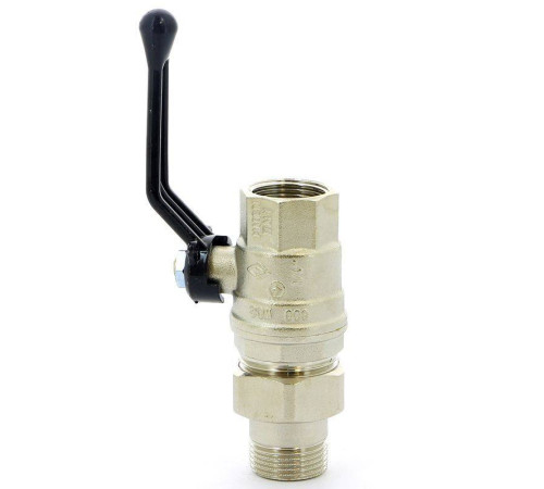 Кран шаровой Bugatti Oregon 3/4 НВ со сгоном рычаг 03200030