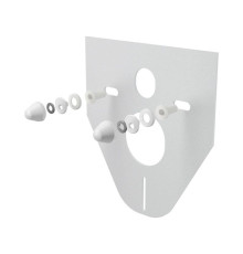 Звукоизоляция для подвесного унитаза и биде Alca M910 белый