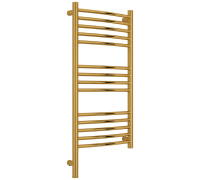 Полотенцесушитель электрический Сунержа Богема 3.1 выгнутая 40х80 см левое подключение золото глянец 03-6002-8040