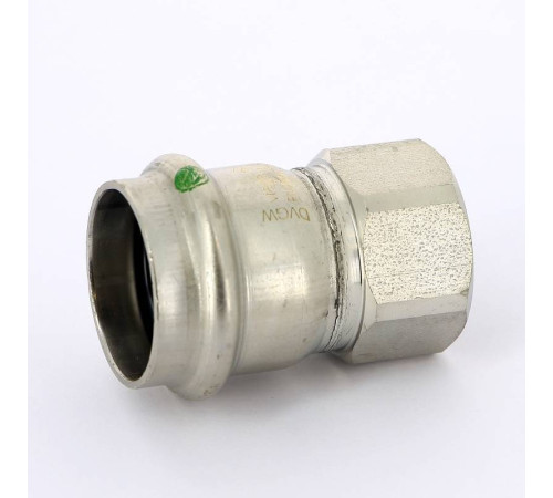 Муфта переходная пресс-В Viega Sanpress Inox нержавеющая сталь 28x3/4 436643