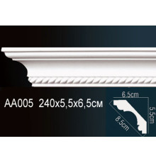 Карниз потолочный полиуретановый Perfect AA005