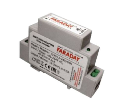 Блок питания ZONT на DIN-рейку 12 Вт 12-24 В 12W/12-24V