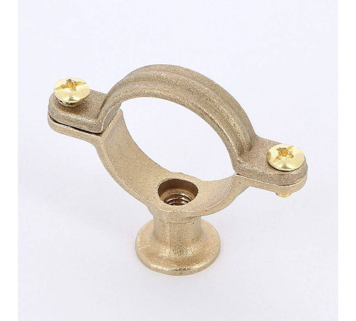 Хомут для труб декоративный Walraven BIS M6 28 мм латунь 0828028