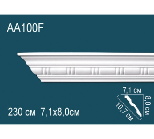 Карниз потолочный гибкий Perfect AA100F полиуретановый AA100F
