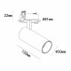 Спот iLedex Technical PLUM 100 BR