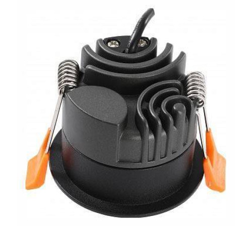 Встраиваемый светильник iLedex Technical Mars 107-7W-D64-3000K-24DG-BK