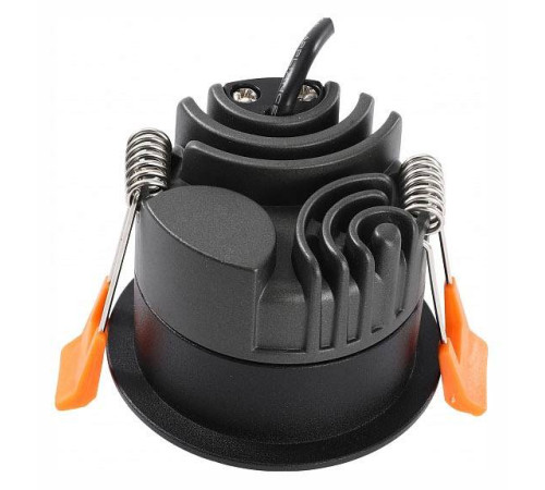 Встраиваемый светильник iLedex Technical Mars 107-7W-D64-4000K-24DG-BK