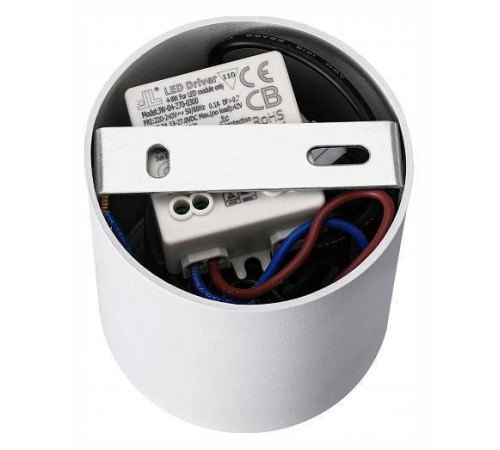 Накладной светильник iLedex Technical Metrica 108-7W-D80-4000K-24DG-WH