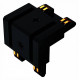 Соединитель угловой внешний для треков накладных iLedex Technical VISION48/25 POWER CONNECT 4825-Г-TYPE-BK