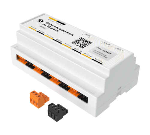 Блок расширения ectoControl на 10 реле 12А RS485 Modbus ec01025