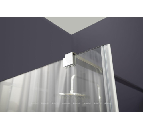 Душевая дверь в нишу Aquanet Cinetic 900 мм хром прозрачная 6 мм AE12-N-90H190U-CT