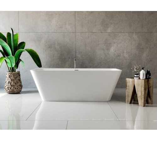 Ванна акриловая Aquanet Family Perfect 1700x750 мм со сливом-переливом белый глянец 13775-GW