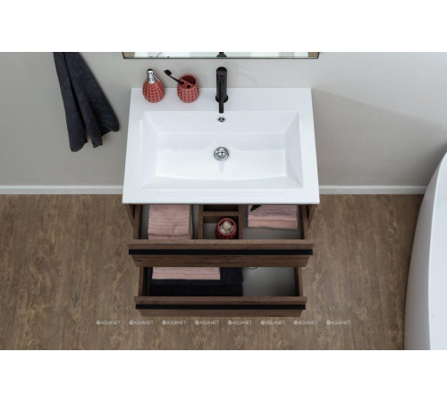 Зеркало De Aqua Сильвер 70 черный 00261671