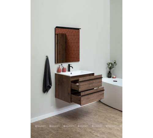 Зеркало De Aqua Сильвер 70 черный 00261671