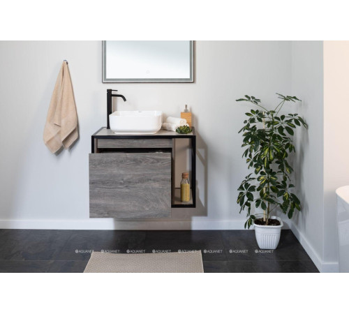 Тумба под раковину Aquanet Nova Lite LOFT 75 L дуб рошелье 00261654