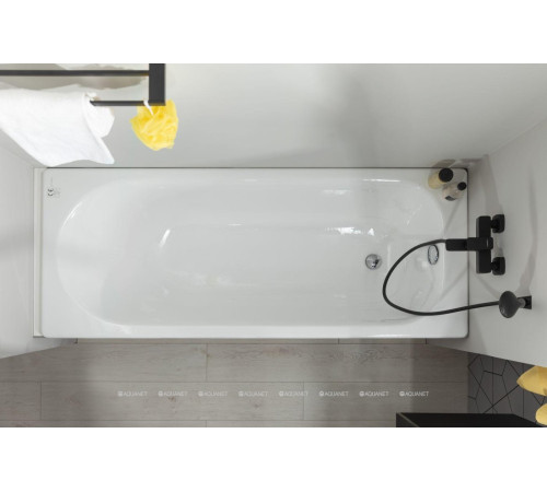 Душевой гарнитур Aquanet СЕТ3 лейка 3 режима шланг 150 см черный матовый AF000-07B