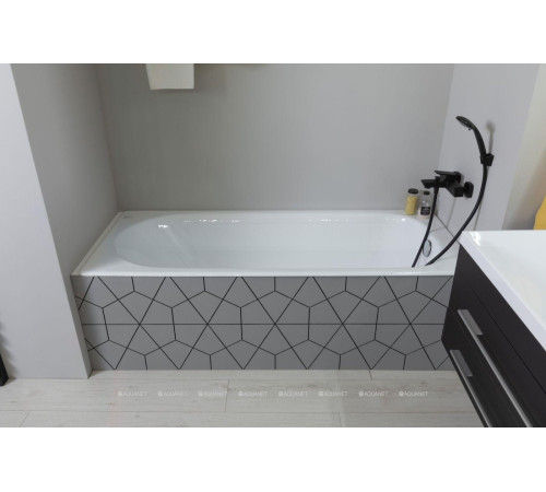 Душевой гарнитур Aquanet СЕТ3 лейка 3 режима шланг 150 см черный матовый AF000-07B