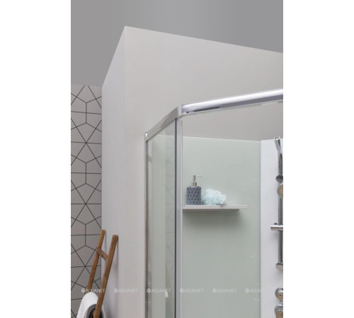 Душевая кабина Aquanet Passion P 2.0 900x900 мм пентагональная зеркало хром Набор 00263870