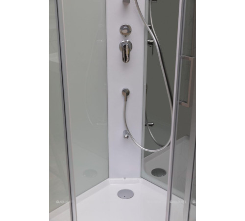 Душевая кабина Aquanet Passion P 2.0 900x900 мм пентагональная зеркало хром Набор 00263870