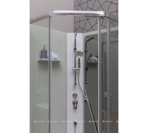 Душевая кабина Aquanet Passion P 2.0 900x900 мм пентагональная зеркало хром Набор 00263870