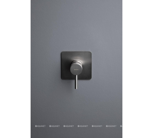 Смеситель встраиваемый для душа Allen Brau Priority X1 1 выход брашированный никель 5.31012-BN