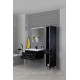 Тумба под раковину Aquanet Верона 90 New черный матовый 00272429