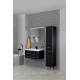 Тумба под раковину Aquanet Верона 90 New черный матовый 00272429