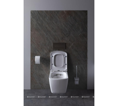 Унитаз подвесной Allen Brau LIBERTY Rimless без сиденья 500x360 мм белый 4.33004.20