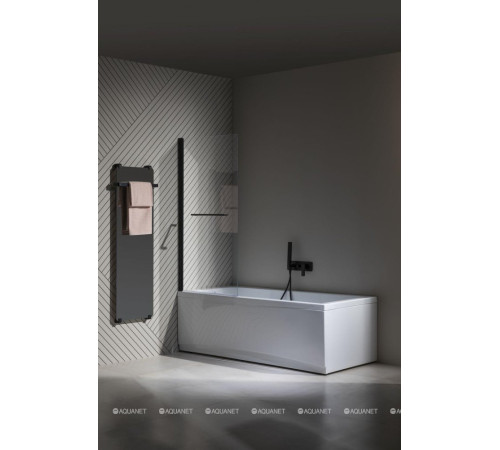 Ванна акриловая Aquanet Bright 180x80 см с каркасом и сливом-переливом 00233143