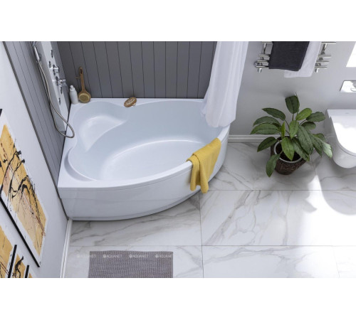 Ванна акриловая Aquanet Mayorca 150x100 L левая в комплекте 00205403