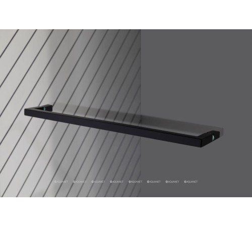 Шторка на борт ванны Allen Brau Priority 800x1500 мм Optiwhite черн. браш. ал. 3.31022.BBA