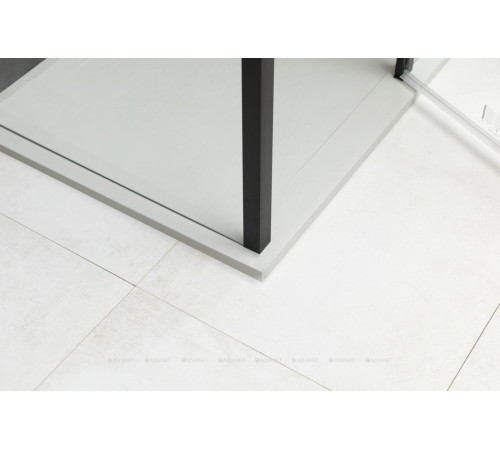 Душевое ограждение Allen Brau Priority 1200x800 мм 8 мм черный браш 3.31033.BBA/3.31042.BBA