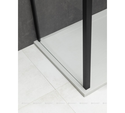 Душевое ограждение Allen Brau Priority 1200x900 мм 8 мм черный браш 3.31033.BBA/3.31045.BBA