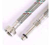 Гибкая подводка для смесителя Uni-Fitt 1/2 x M10 длинный штуцер 120 см 503S2812
