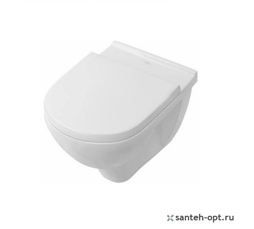 Унитаз подвесной Villeroy & Boch O.novo DirectFlush с сиденьем Soft Closing 5660HR01