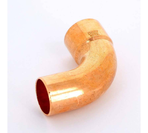 Отвод 90° однораструбный Viega 22 мм под пайку 100391