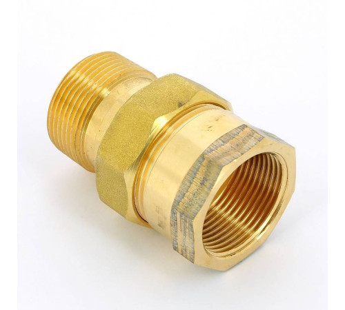 Разъемное соединение Viega модель 3331 бронза ВР/НР 1 1/4 плоское уплотнение 271343