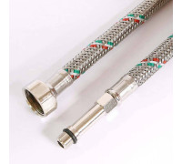 Гибкая подводка для смесителя Uni-Fitt 1/2 x M10 длинный штуцер 40 см 503S2804