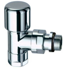 Вентиль термостатический угловой FAR TopFAR TOP LINE 1/2 M24x19 EPDM серебро FL 0108 12P