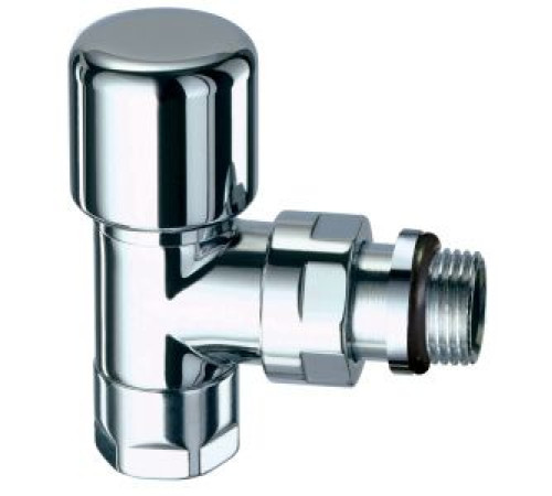 Вентиль термостатический угловой FAR TopFAR TOP LINE 1/2 M24x19 EPDM серебро FL 0108 12P