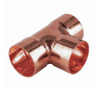 Тройник медный Sanha 5000 7/8 (22.22 мм) под пайку НС-1435359